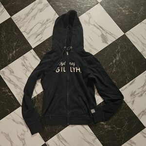 Y2k Gilly Hicks Dark Blue Hoodie